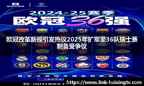 欧冠改革新规引发热议2025年扩军至36队瑞士赛制备受争议